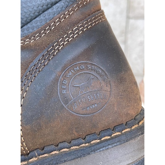 Red Wing Shoes Irish Setter Men's Work Ramsey Safety Toe S-10 - Picture 8 of 8
